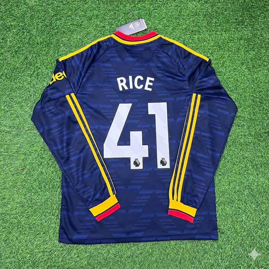 Declan Rice #41 Arsenal Special Edition Long Sleeve Football Jersey Kit