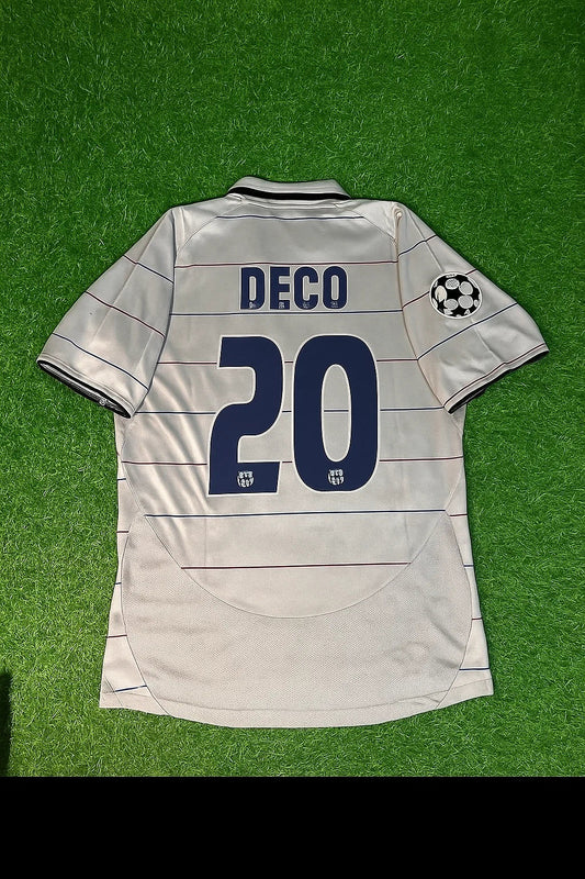 Deco #20 - Barcelona 2004/2005 Retro Football Jersey Kit