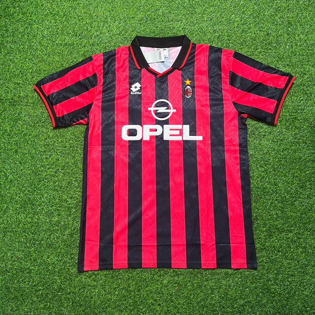 Dejan Savićević AC Milan 1994/1996 Retro Home Football Jersey Kit