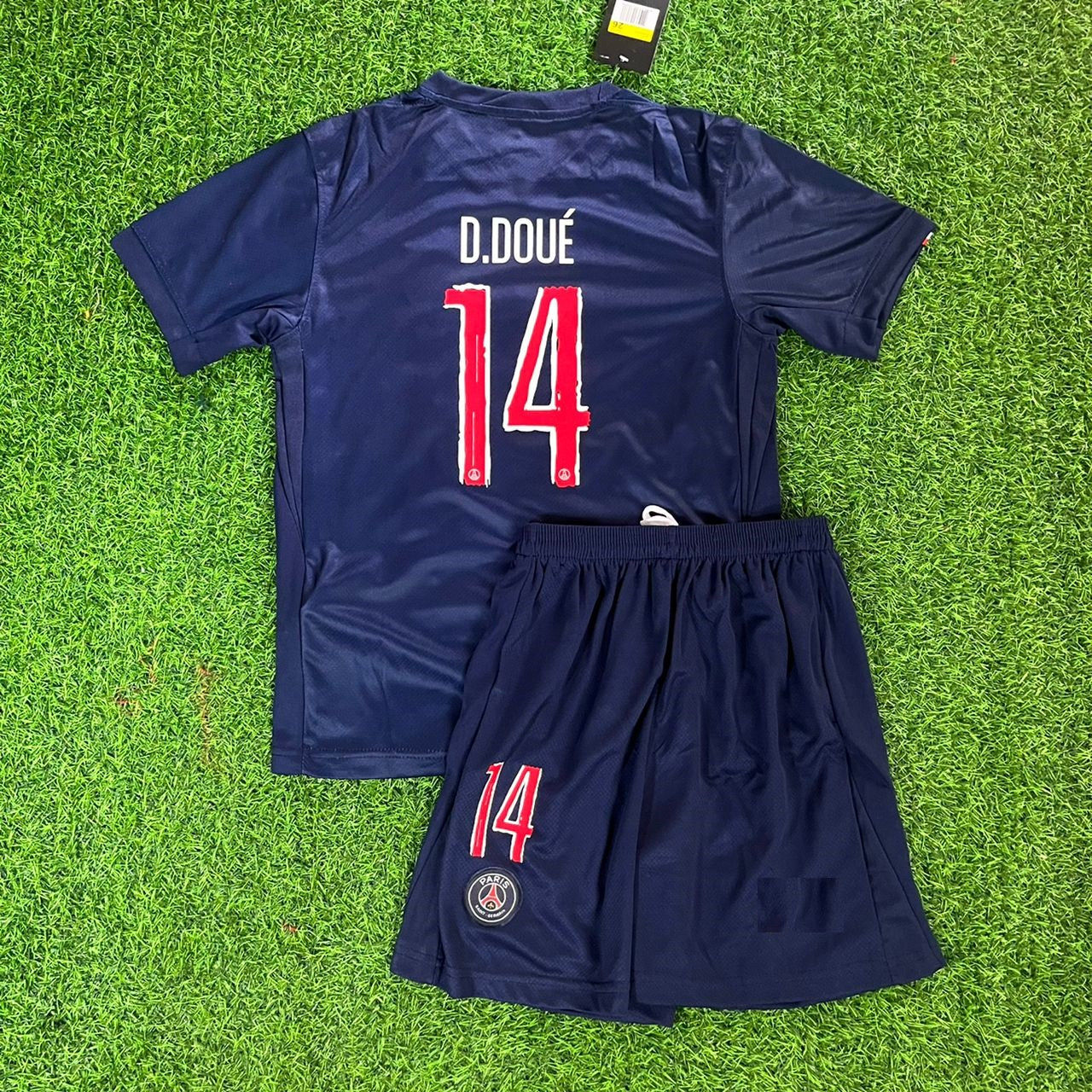 Desire Doue #14 Football Jersey Kit