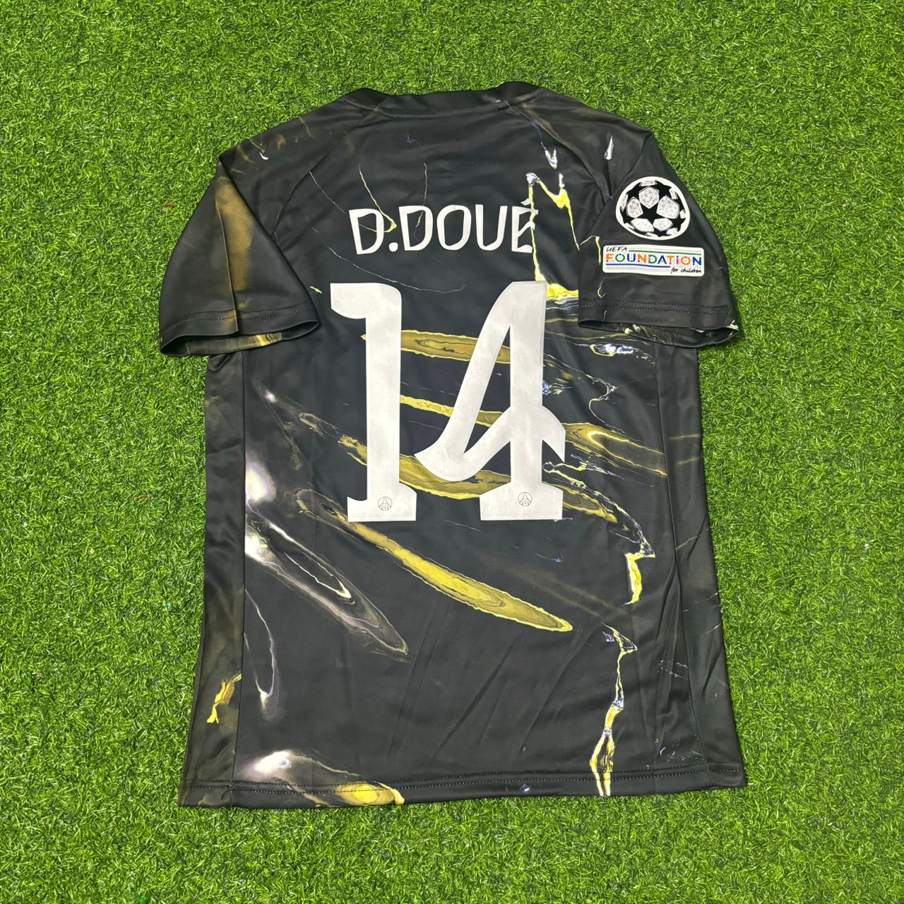 Désiré Doué 2026 Champions League Football Jersey