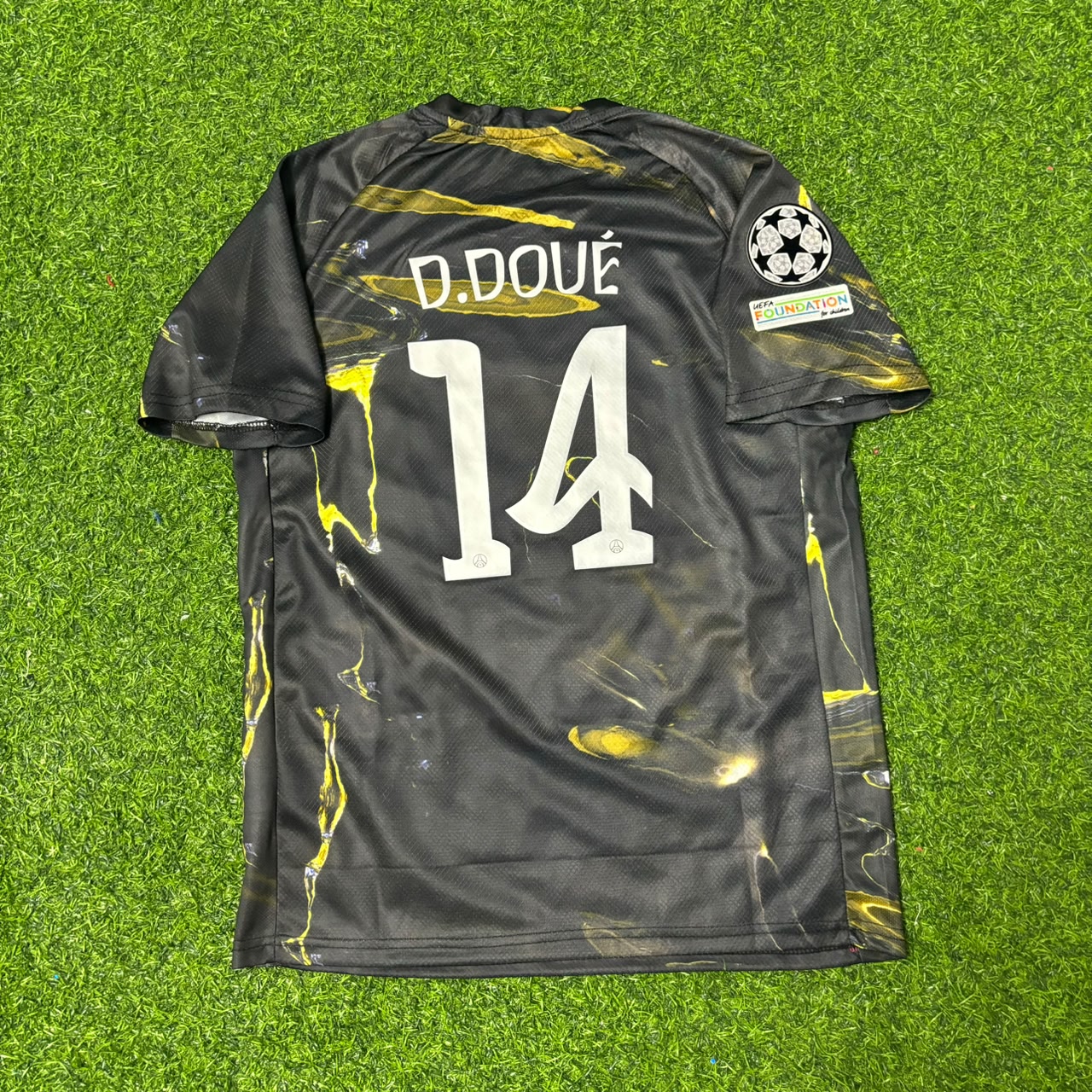 Désiré Doué Kids Set 2026 Champions League Football Jersey