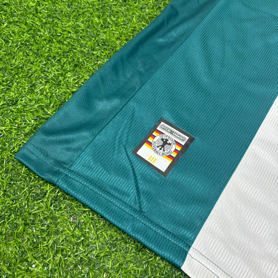 Deutschland 1998 Saison Auswärts Germany Retro Fußballtrikot Jersey