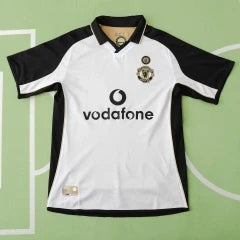 Manchester United 2001 Centenary Reversible Away Shirt Retro Football Jersey