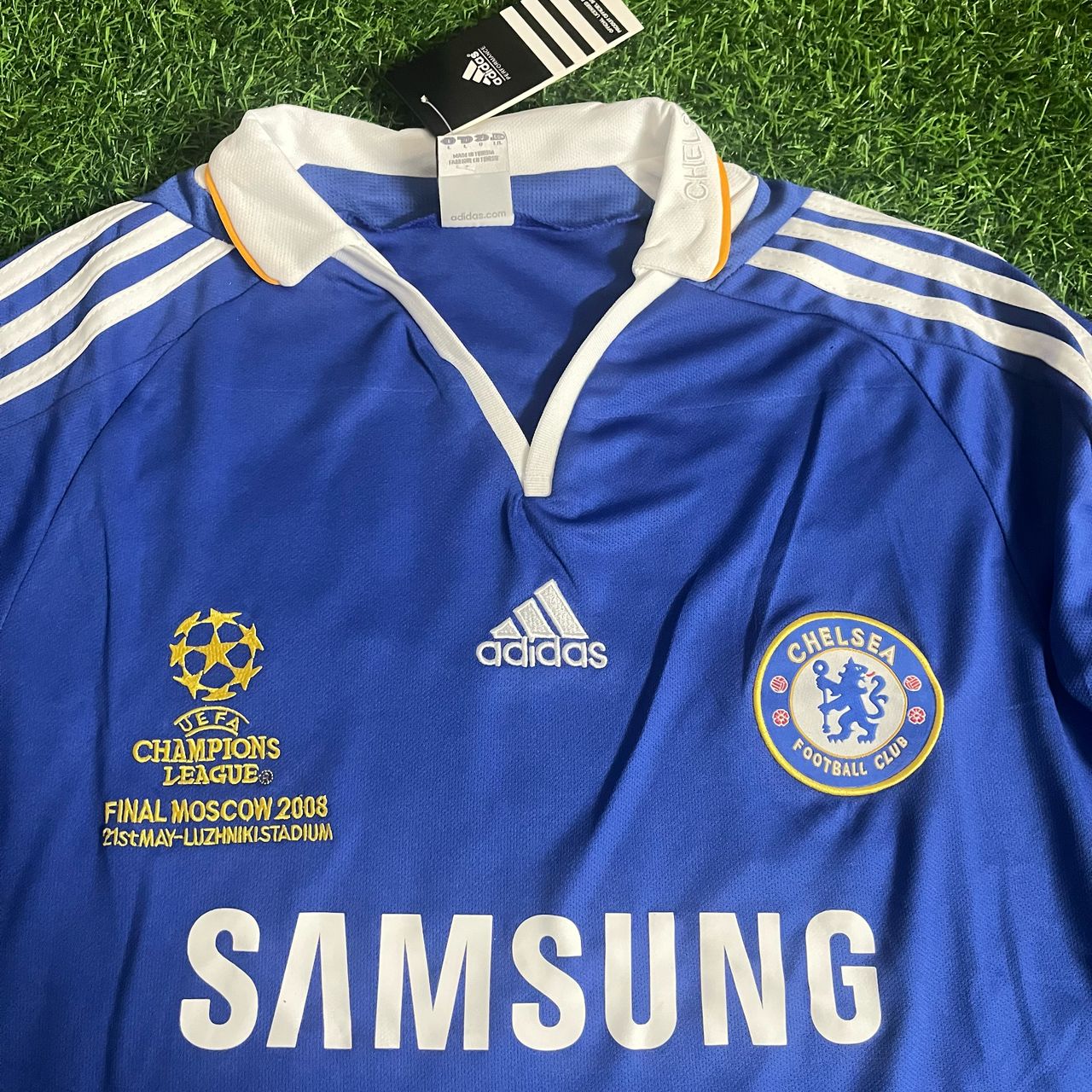 Chelsea Michael Ballack 2008 Champhions League Final Jersey Trikot Soccer Kit