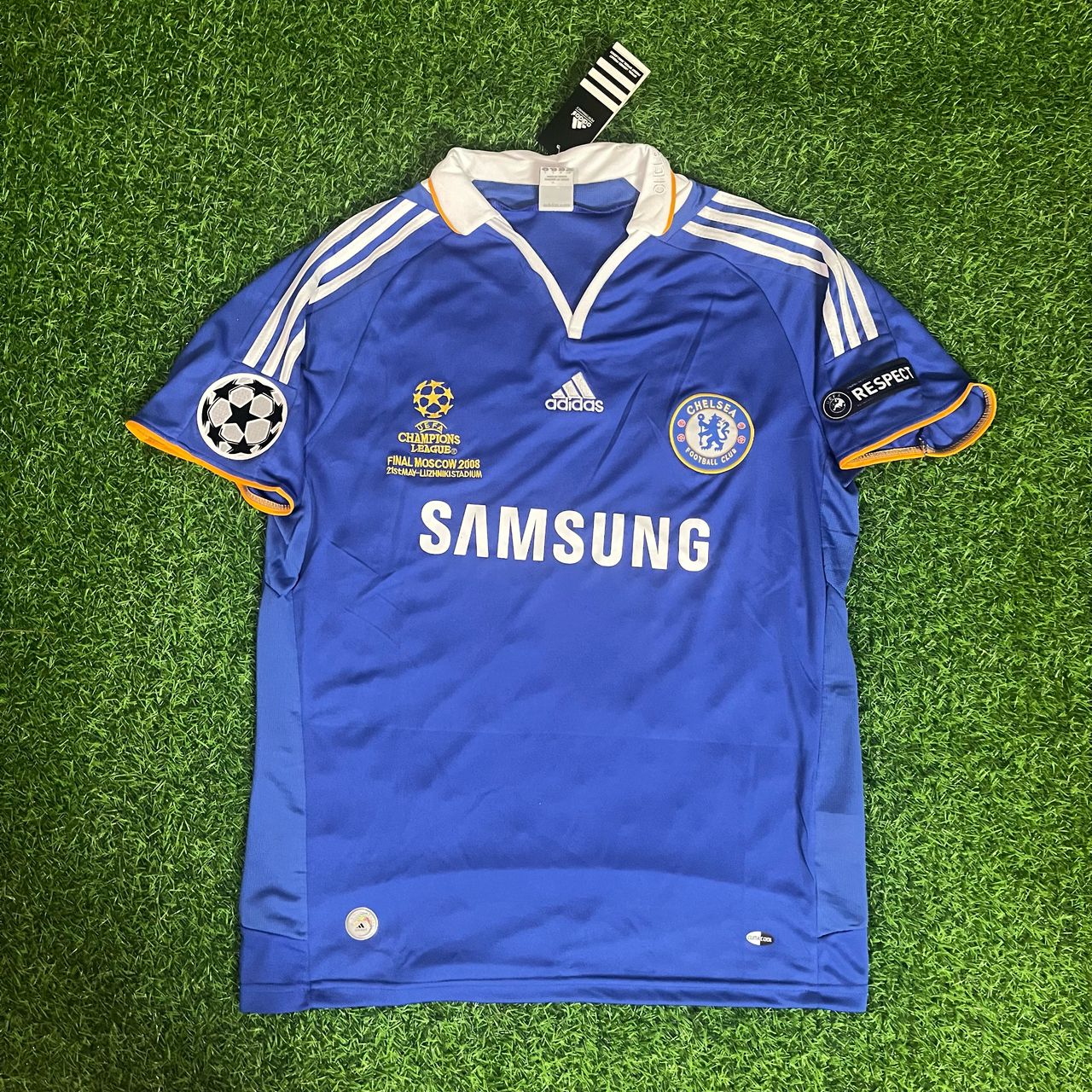 Chelsea Michael Ballack 2008 Champhions League Final Jersey Trikot Soccer Kit