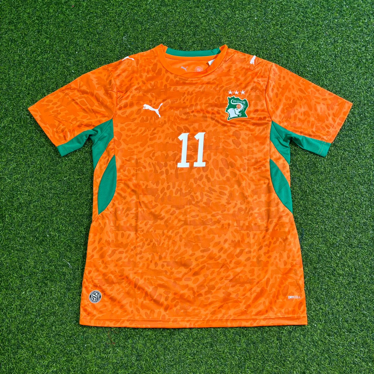 Didier Drogba Ivory Coast Commemorative Special Football Jersey Kit