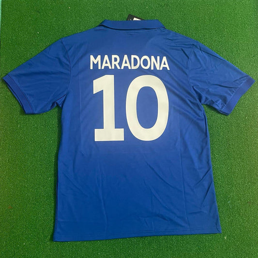 Diego Armando Maradona 10 - Napoli 1990 Retro Football Jersey Kit