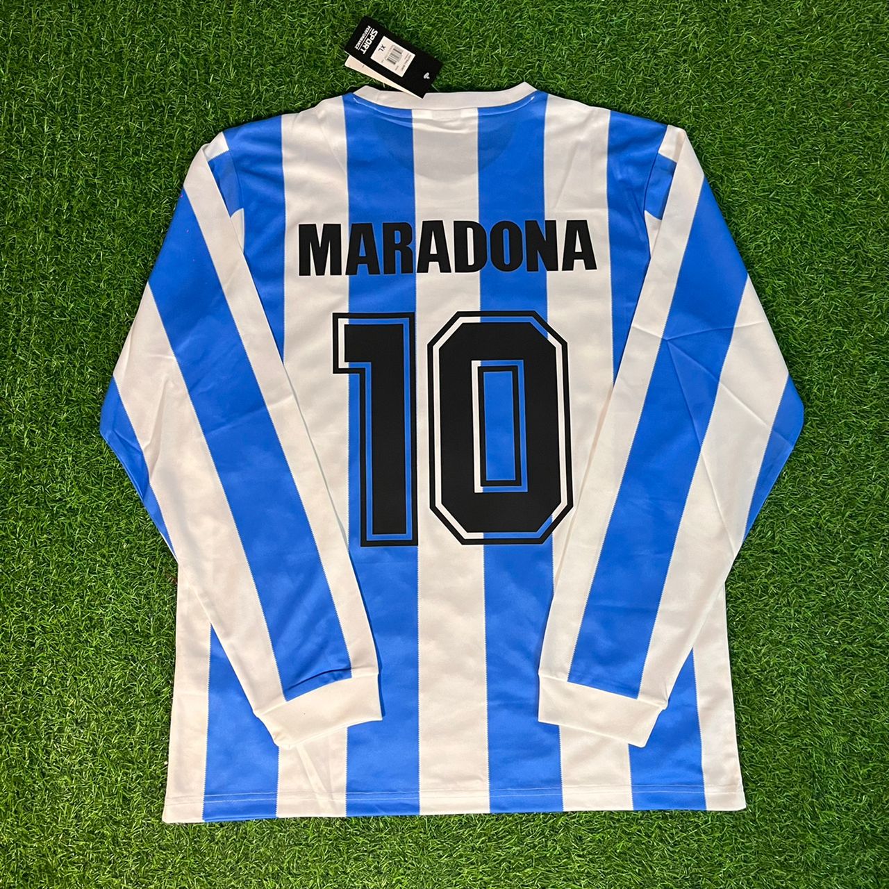 Diego Armando Maradona 1986 Argentina Retro Football Jersey Kit
