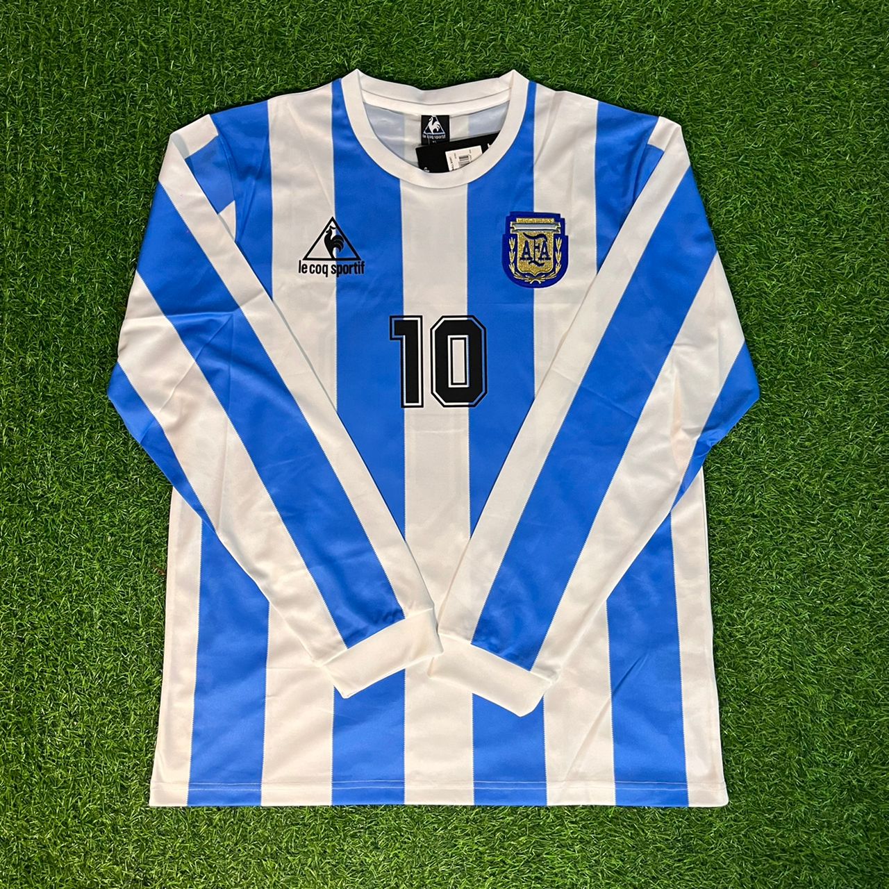 Diego Armando Maradona 1986 Argentina Retro Football Jersey Kit