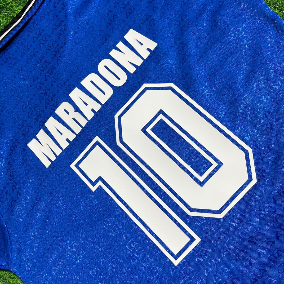 Diego Maradona Argentina 1994 World Cup Long Sleeve Blue Retro Kids Football Jersey