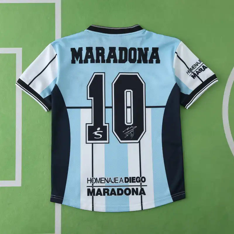 Diego Armando Maradona Kids Football Jersey Kit