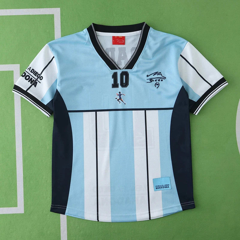 Diego Armando Maradona Kids Football Jersey Kit