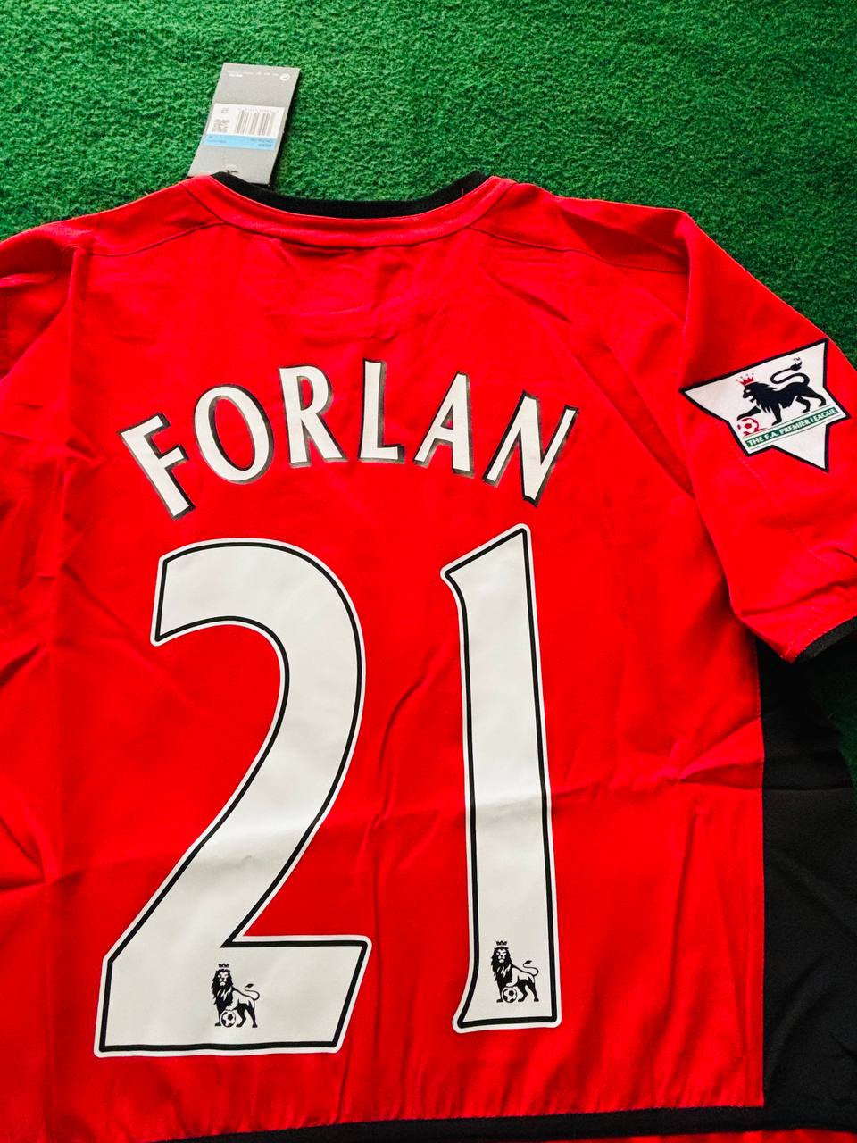 Diego Forlan Manchester United 2002 - 2004 Retro Football Jersey Kit