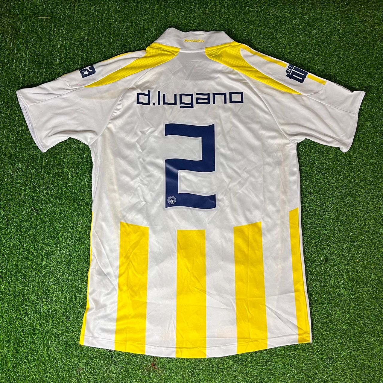 Diego Lugano Fenerbahçe 2007 - 2008 Retro Football Jersey Kit