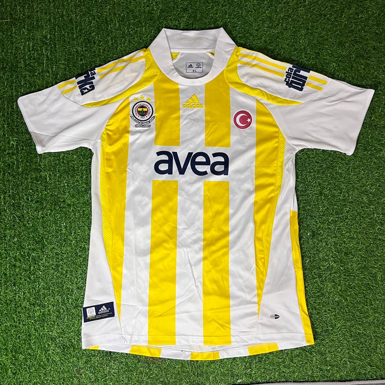 Diego Lugano Fenerbahçe 2007 - 2008 Retro Football Jersey Kit