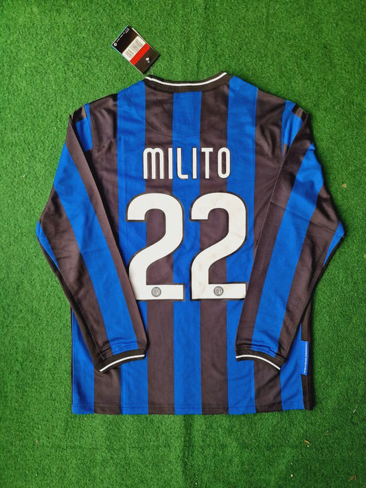 Diego Milito - Inter 2010 Champions League Final Football Jersey Kit