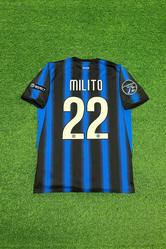 Diego Milito - Inter 2011 Football Jersey Kit