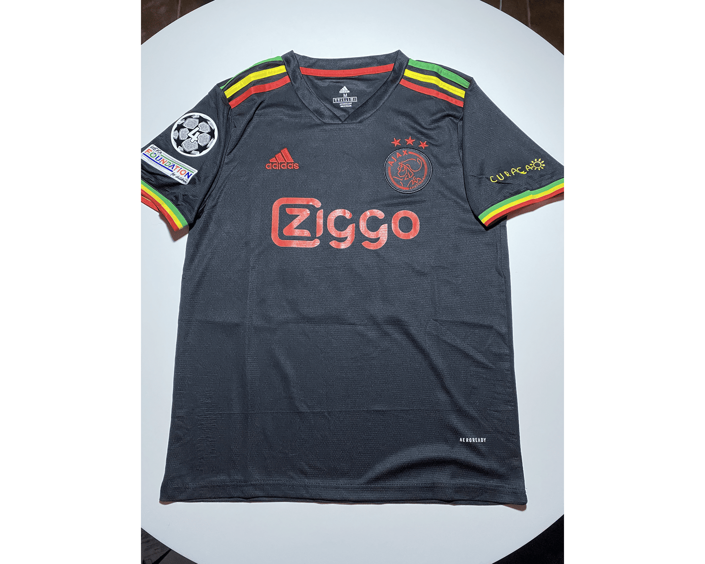 Dusan Tadić 10 - Ajax 2021/22 Champions League Retro Football Jersey Kit