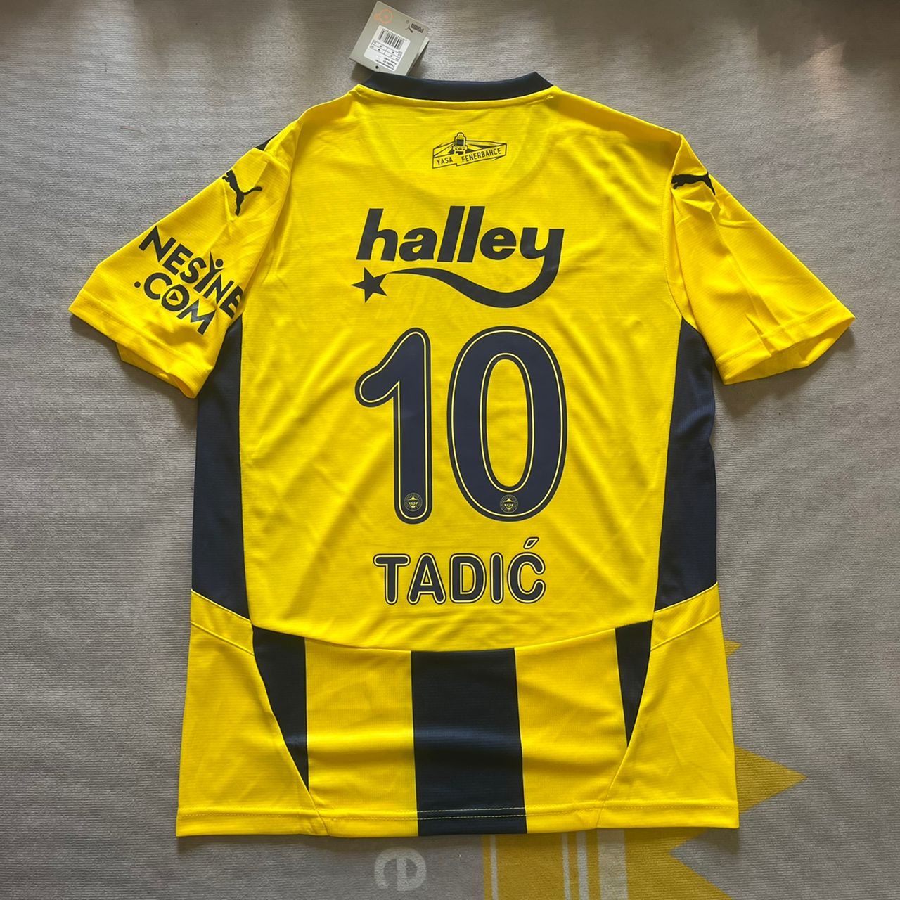 Dusan Tadic Fenerbahçe Yeni Sezon Trikot Forma Home Jersey Maillot Jersey