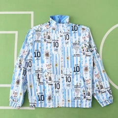 Argentina Special World Cup Both Sides Football Windbreaker Windjacke Paradise Edition