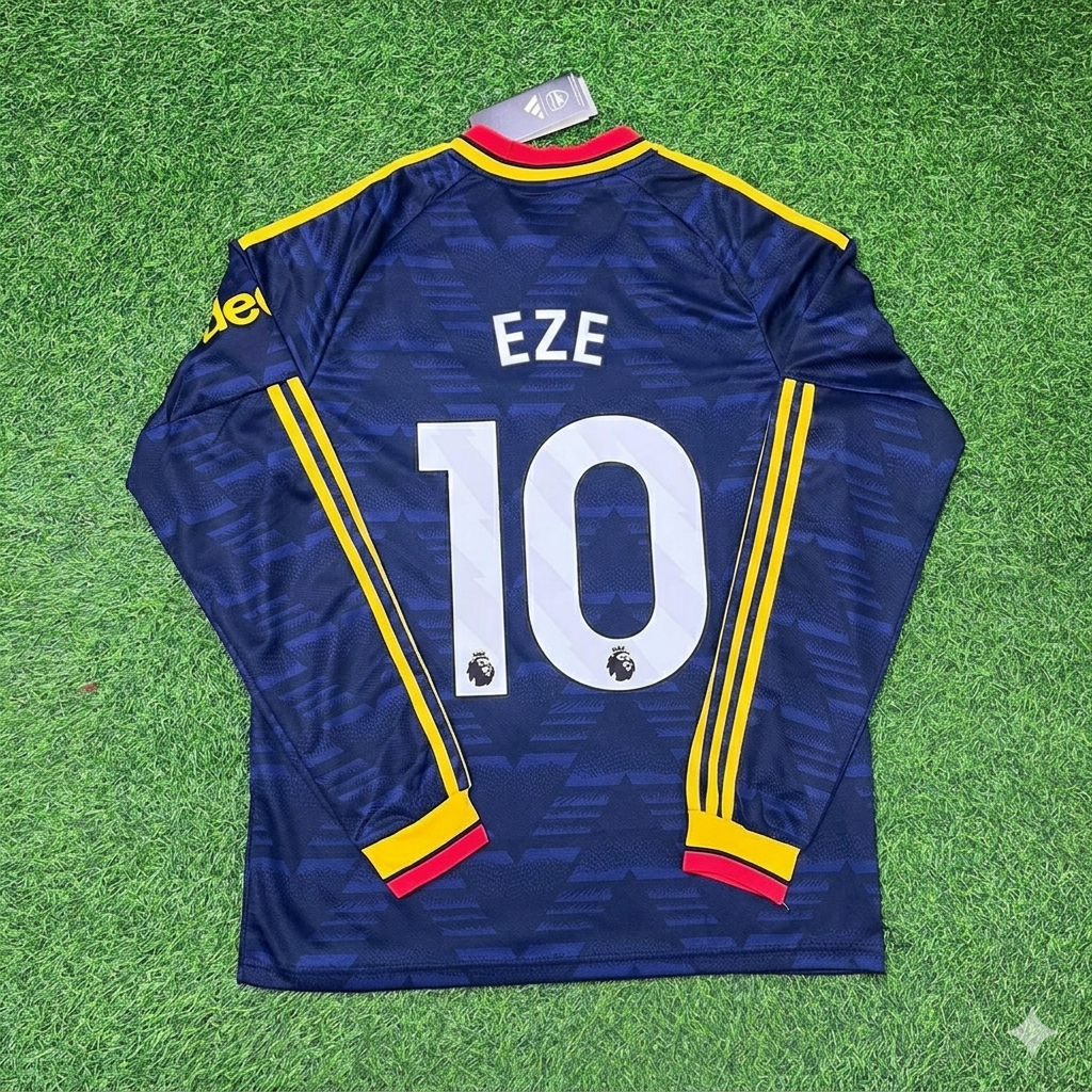 Eberechi Eze #10 Arsenal Special Edition Long Sleeve Football Jersey Kit