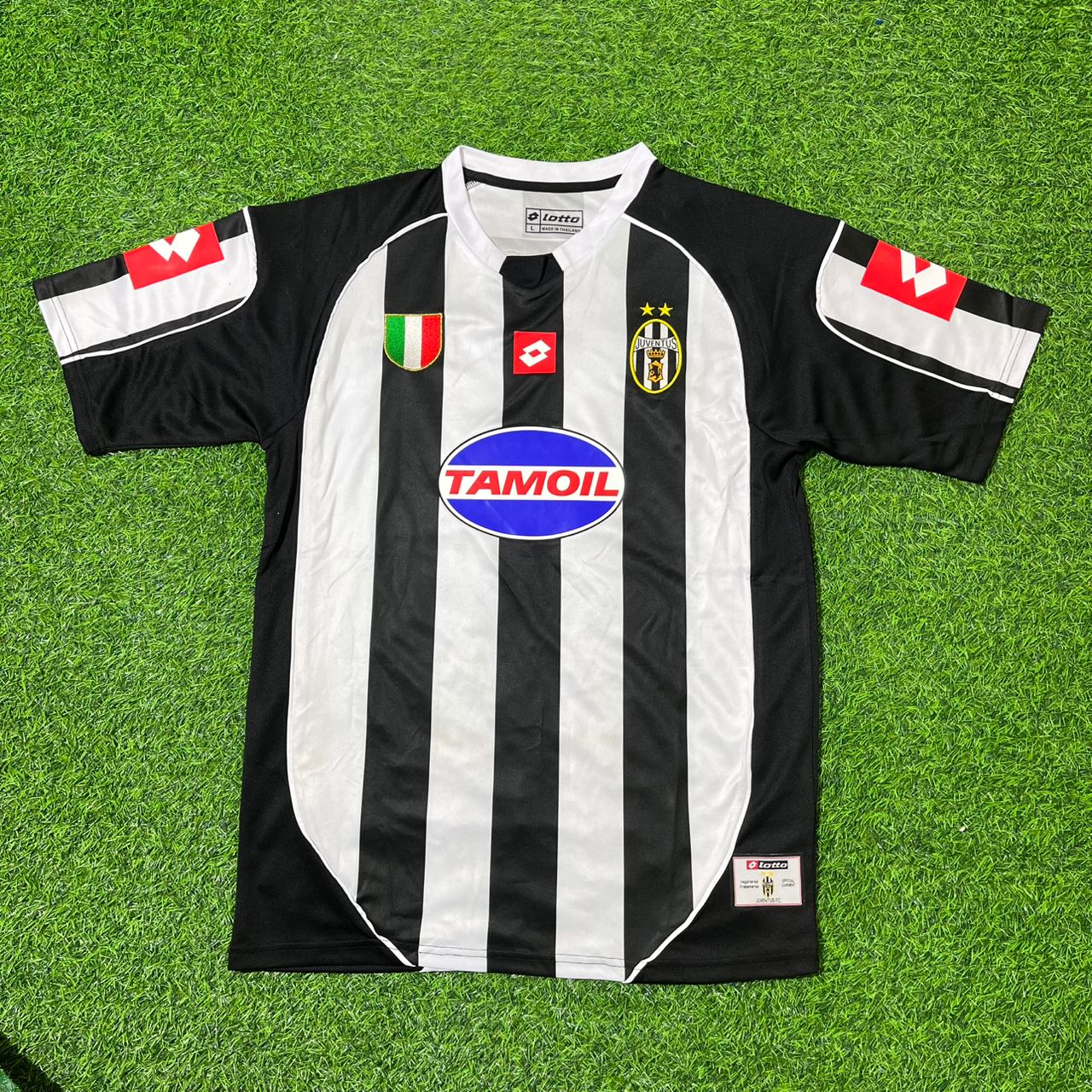 Edgar Davids Juventus 2002 2003 Retro Football Jersey Kit
