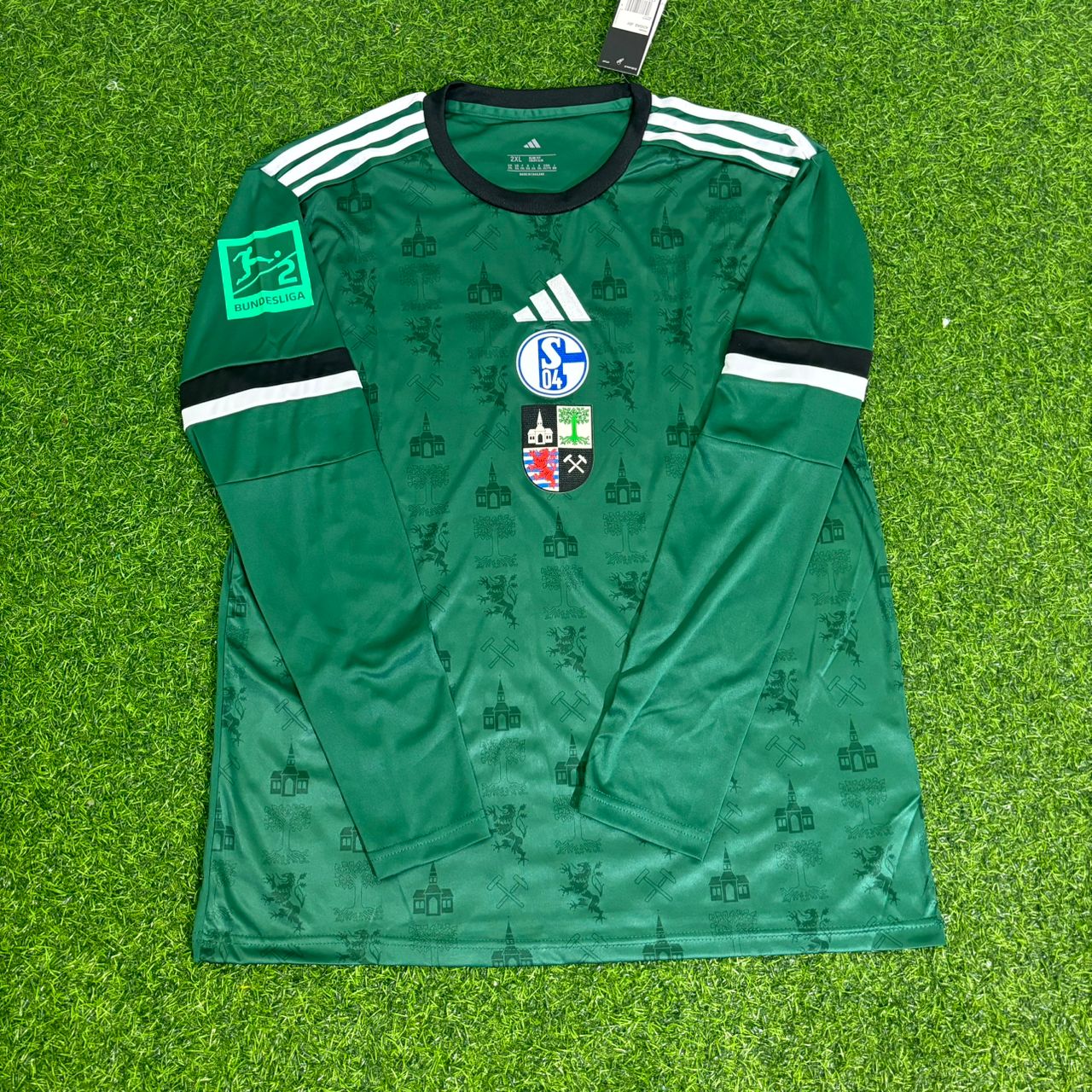 Edin Dzeko 10- Schalke 04 Long Sleeve Gelsenkirchen Special Edition Football Jersey Kit