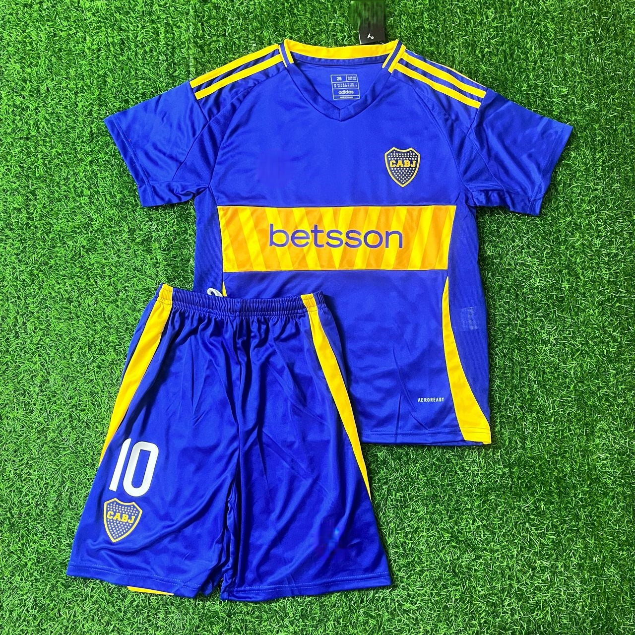 Edinson Cavani Boca Juniors Kids Kit Kindertrui (Ages 3-13)