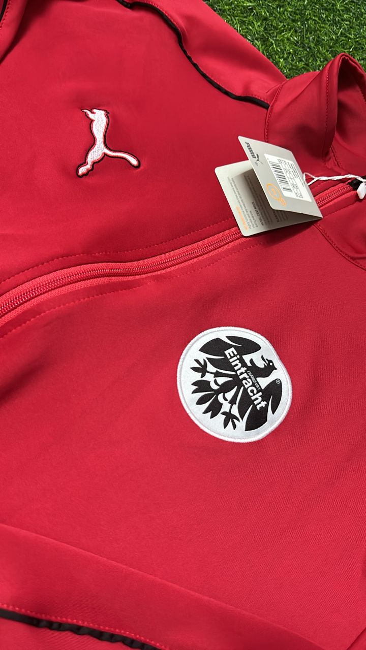 Eintracht Frankfurt Retro Vintage Style Windbreaker Jacke Jersey