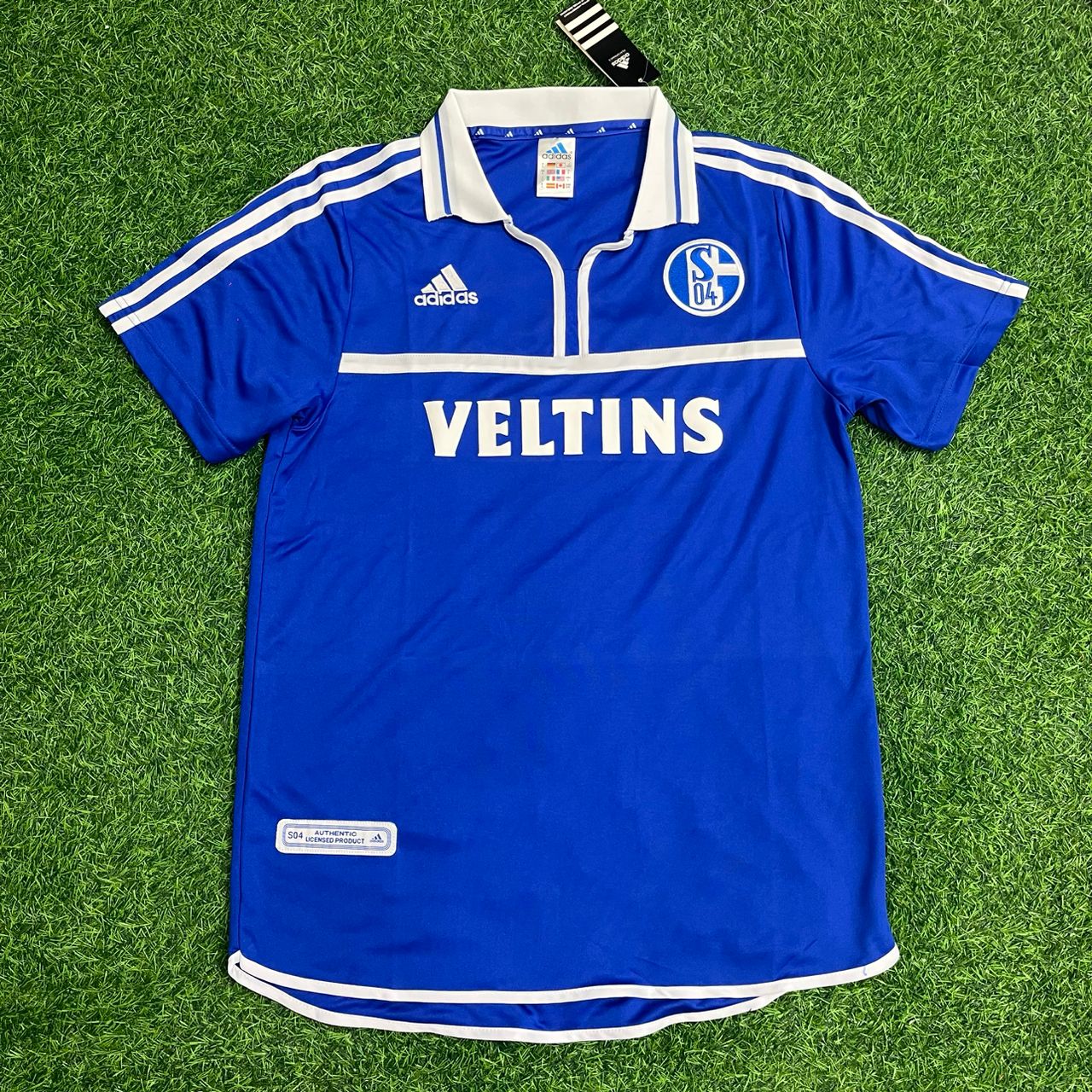 Émile Mpenza Schalke 04 2000 2002 Retro Football Jersey Kit