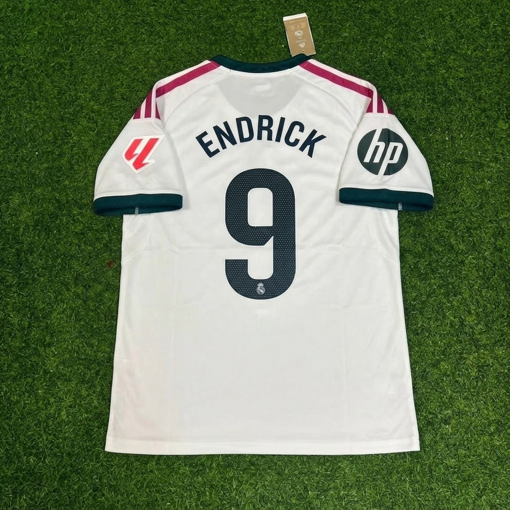 Endrick White Football Jersey