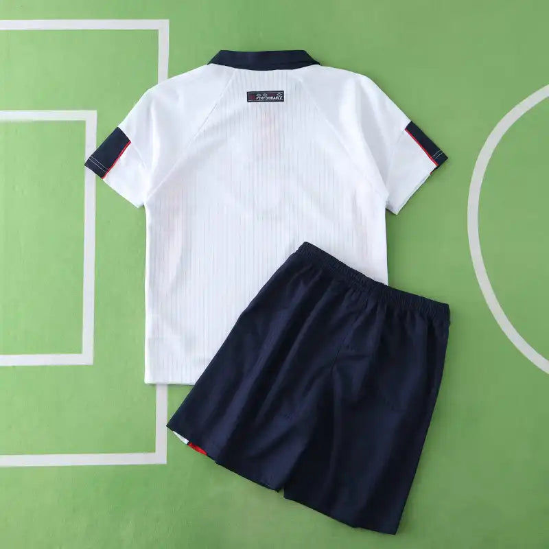 England 1998 Retro Kids Football Jersey Kit