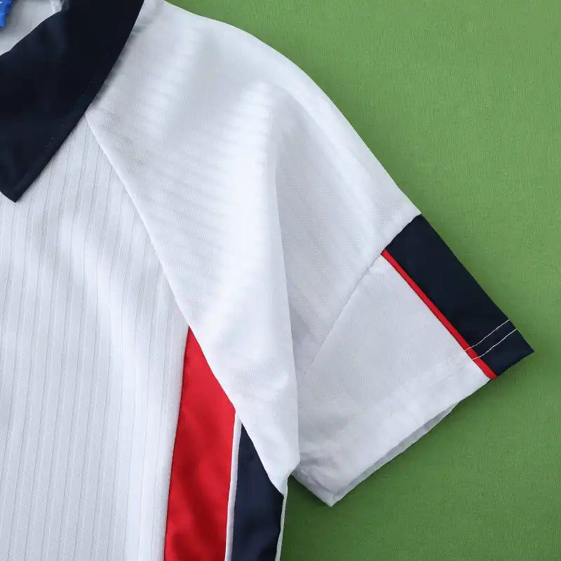 England 1998 Retro Kids Football Jersey Kit