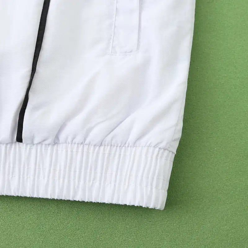 England White Retro Windbreaker Jacket – | Windbreaker Jacke | Coupe-Vent
