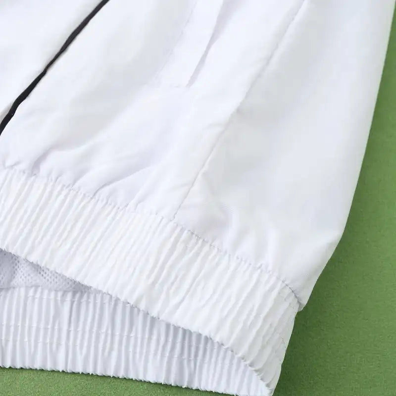 England White Retro Windbreaker Jacket – | Windbreaker Jacke | Coupe-Vent