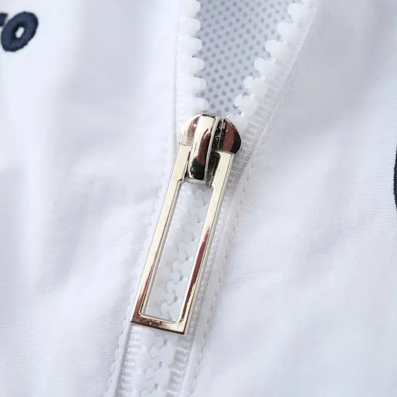 England White Retro Windbreaker Jacket – | Windbreaker Jacke | Coupe-Vent