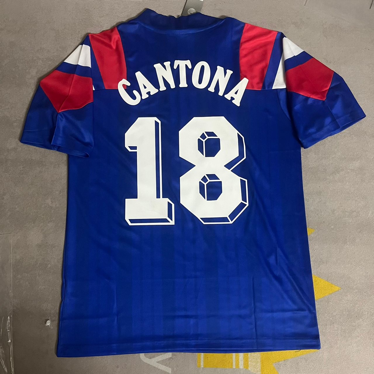 Eric Cantona 1992 - 93 France Retro Football Jersey Kit