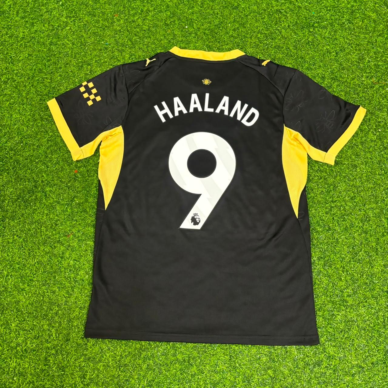 Erling Haaland Manchester City Away Black 2027 Football Jersey