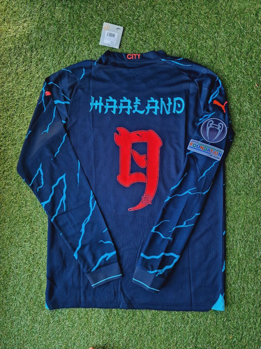 Erling Haaland Manchester City Special Font Football Jersey Kit