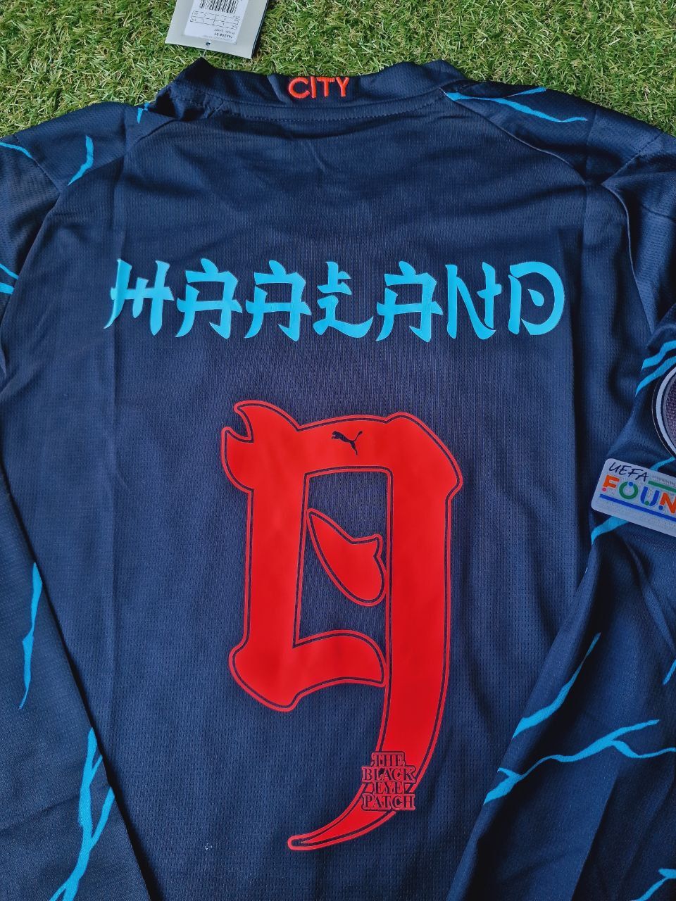 Erling Haaland Manchester City Special Font Football Jersey Kit