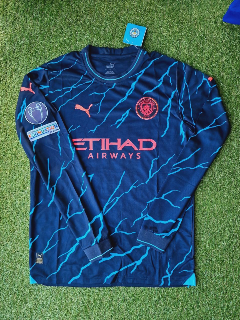 Erling Haaland Manchester City Special Font Football Jersey Kit