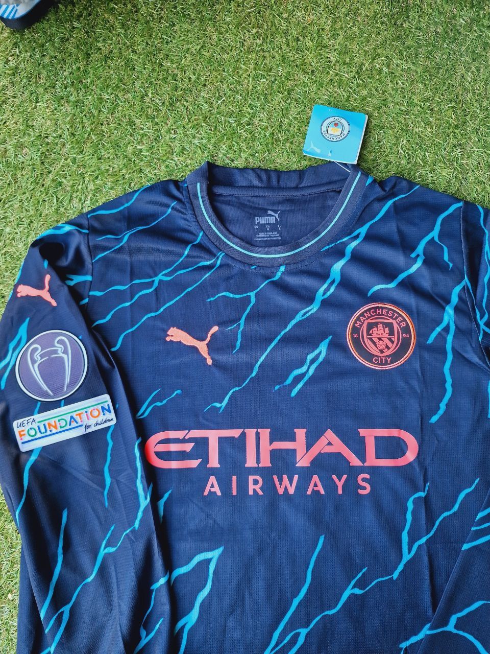 Erling Haaland Manchester City Special Font Football Jersey Kit