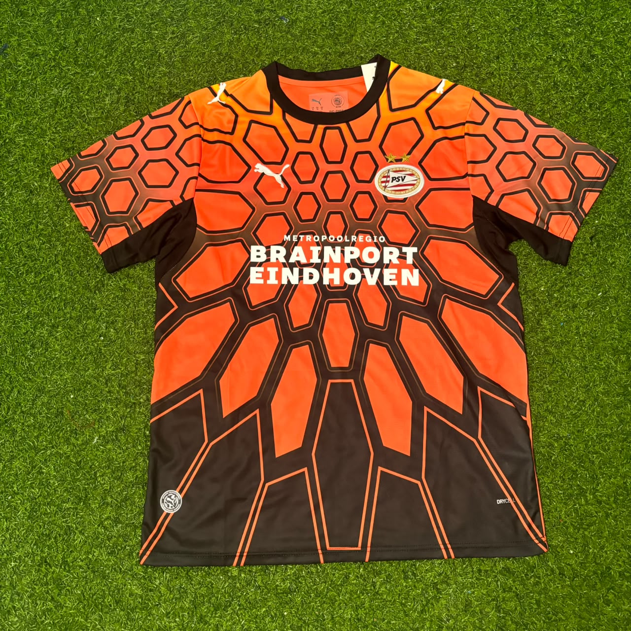 PSV Eindhoven Esmir Bajraktarević 2027 Orange Football Jersey
