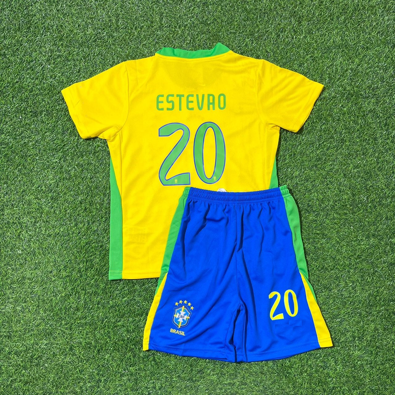 Estevão Brazil Football Jersey