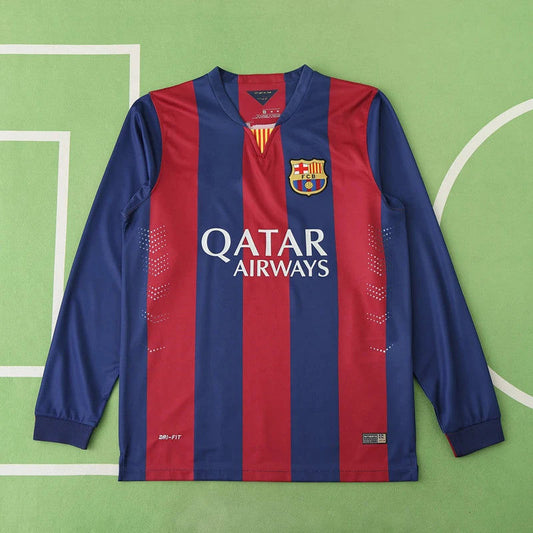FC Barcelona 14/15 Season Retro Football Jersey Kit
