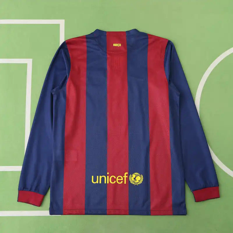 FC Barcelona 14/15 Season Retro Football Jersey Kit