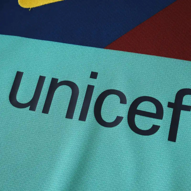 FC Barcelona 2010/11 Retro Kids Football Jersey Kit