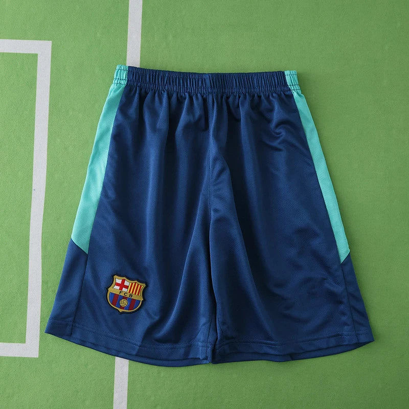 FC Barcelona 2010/11 Retro Kids Football Jersey Kit