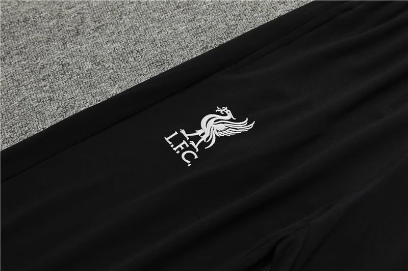 Liverpool Tracksuit Black Training Top Pack
